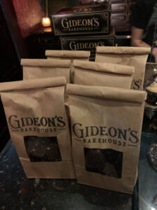 To go bags at Gideon's Bakehouse - Disney Springs