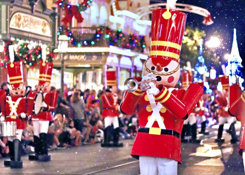 Wooden Soldier at Christmas Parade - Magic Kingdom