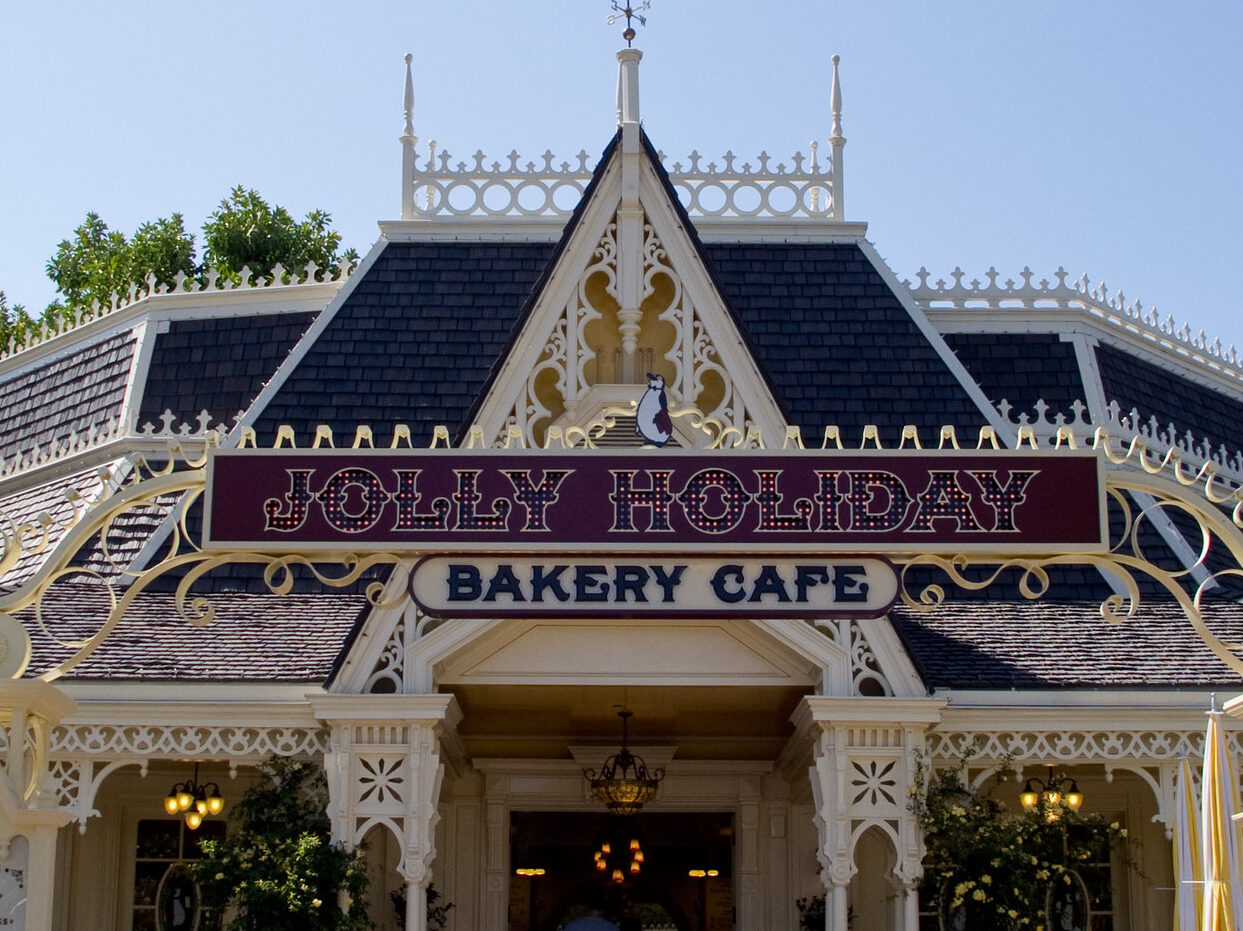Jolly Holiday Bakery Cafe Sign