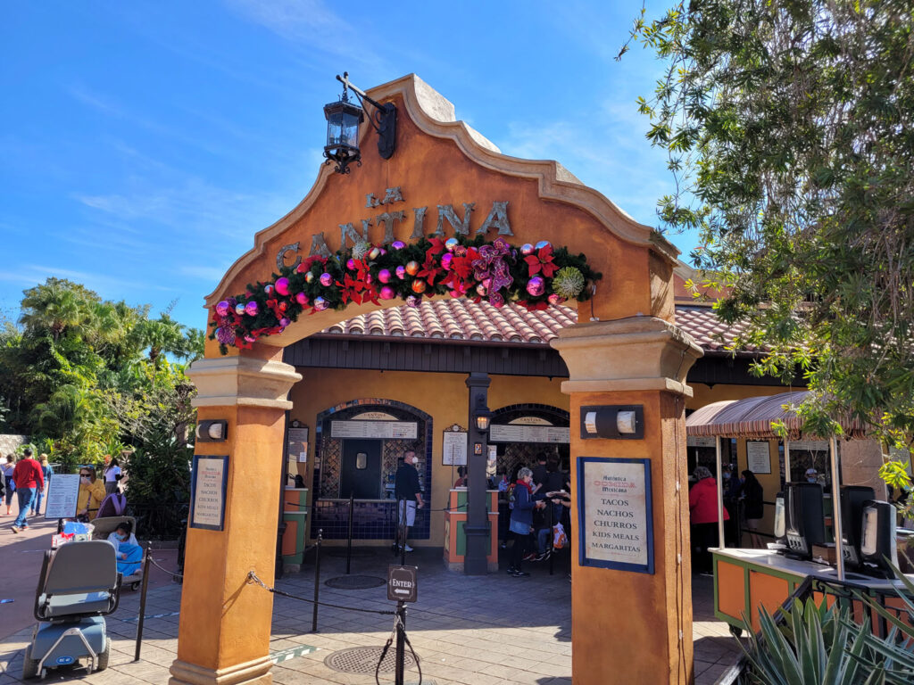 La Cantina Quickservice Restaurant at EPCOT's Mexico Pavilion