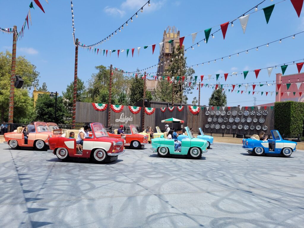 Luigi's Rollickin Roadsters Ride Vehicles