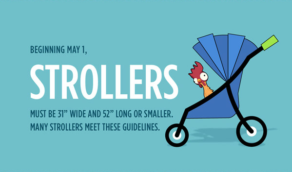 Stroller Sizing Guidelines for Disney Parks