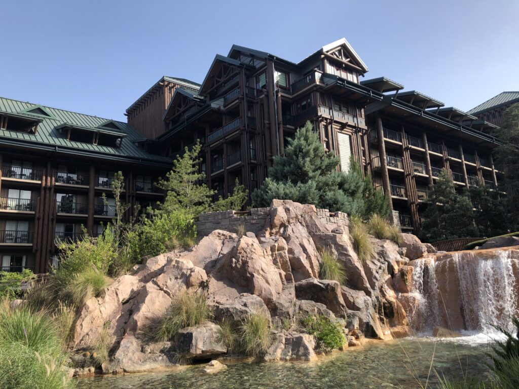 Waterfall at DVC Boulder Ridge Resort