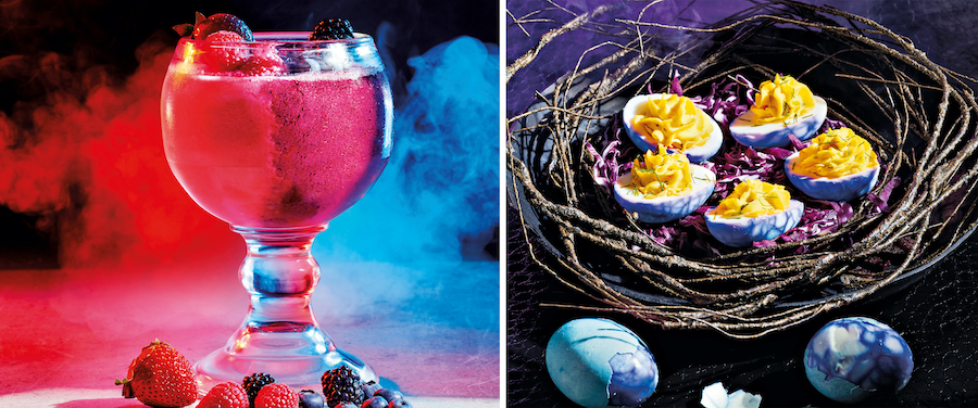 Underworld Smoothies and Deviled Dragon Eggs from Disney Villains Cookbook