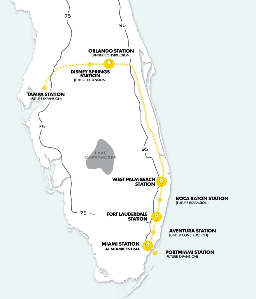 ruta de Brightline