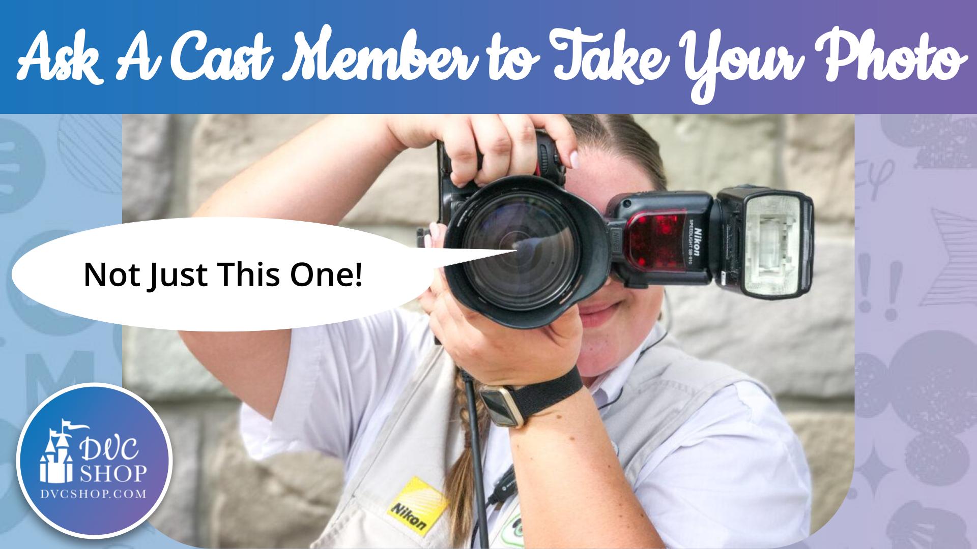 Cast Member Photos Allowed Again at Disney World
