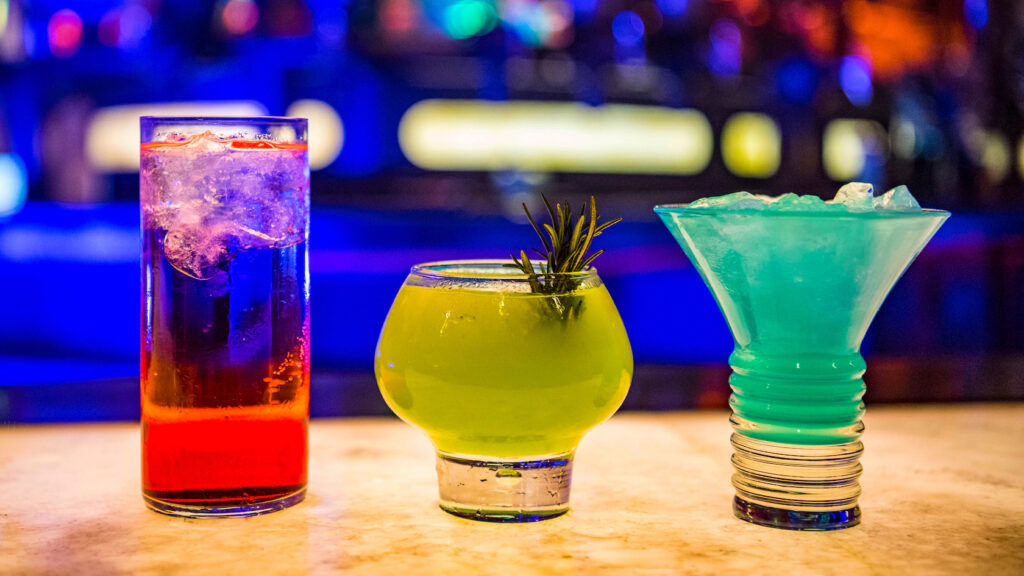 Vibrant Cocktails at Oga's Cantina