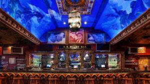 Área de bar de Disney Springs House of Blues