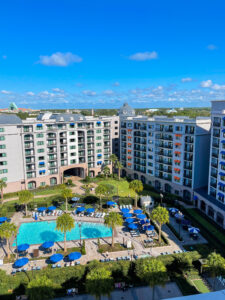 Piscina de Disney's Riviera Resort a vista de pájaro - Disney World