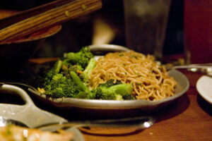 Ohana Noodles with broccoli