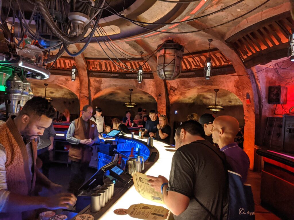 The Bar at Oga's Cantina by Eden, Janine and Jim