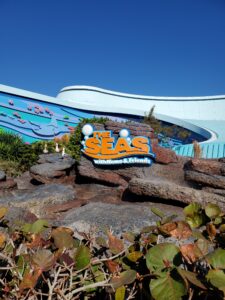 The Seas Pavilion Entrance at Disney's EPCOT