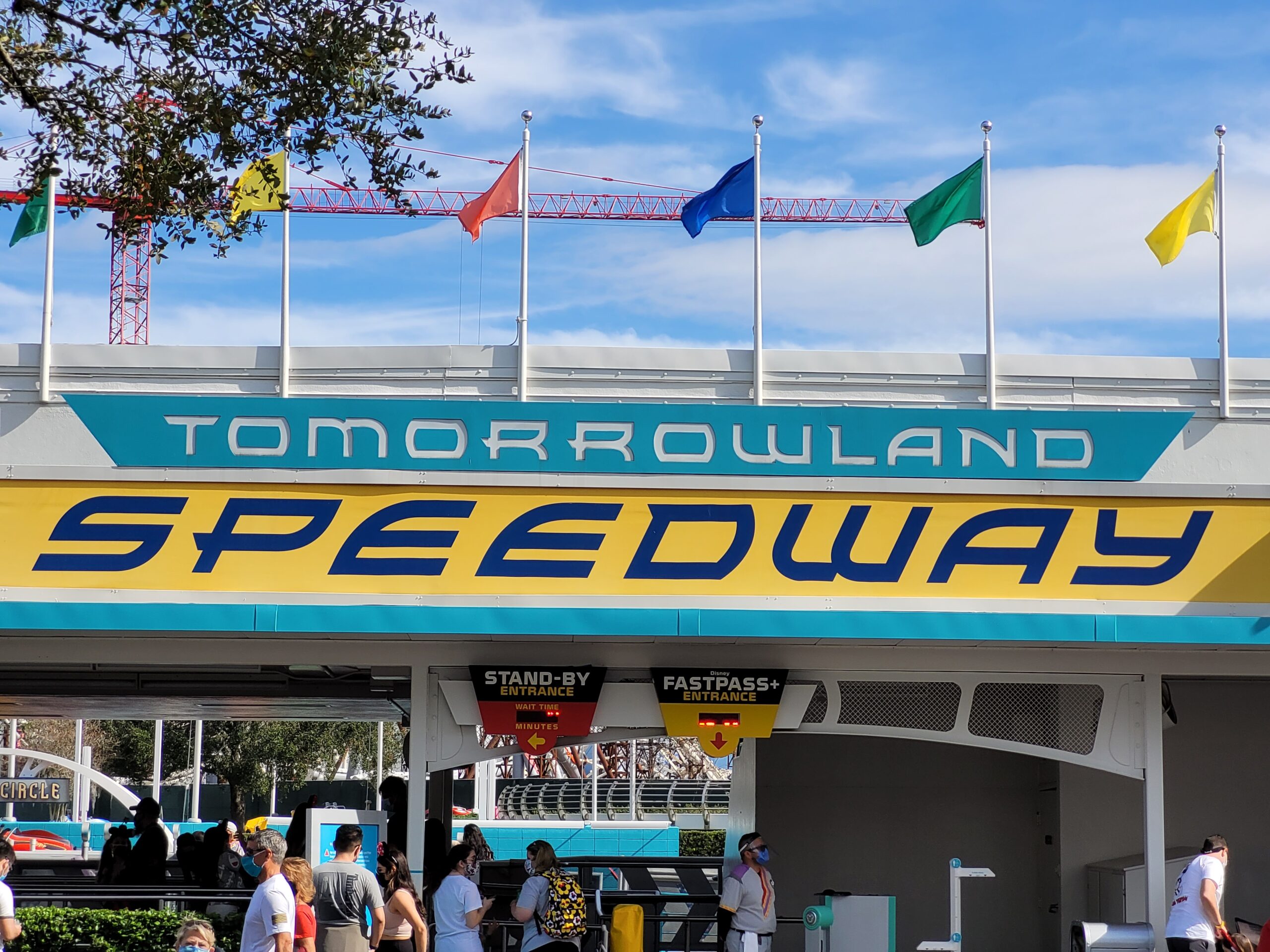 Tomorrowland Speedway Overview Disney s Magic Kingdom Attractions 