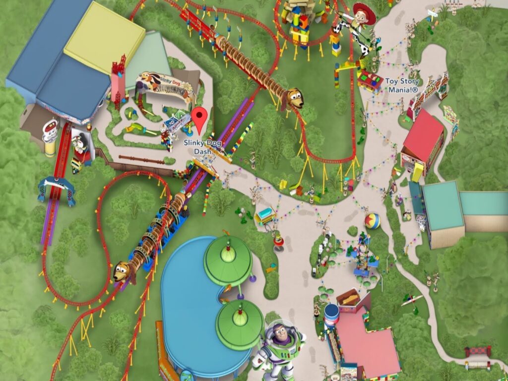 Where to Find Slinky Dog Dash at Hollywood Studios