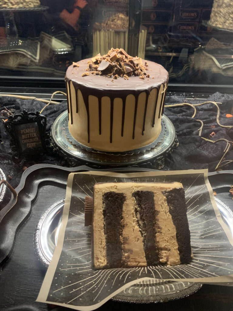 Peanut Butter Chocolate Cake at Gideon's Bakehouse - Disney Springs.