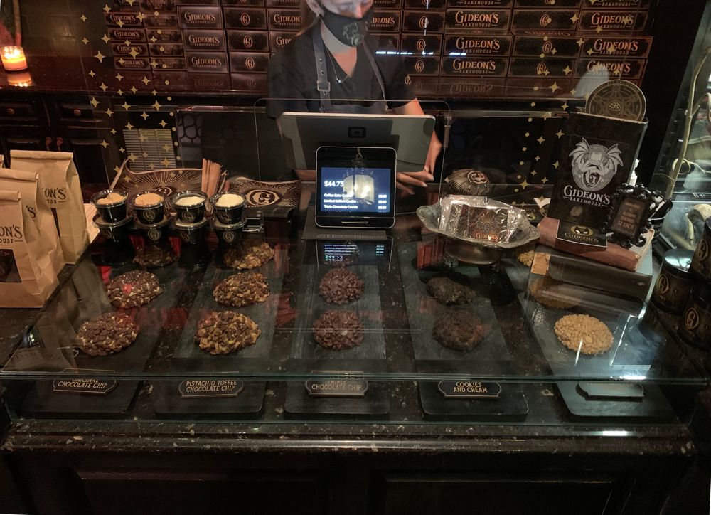 The display case at Gideon's Bakehouse.