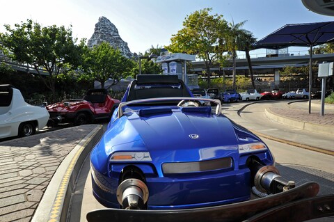 Autopia at Disneyland California