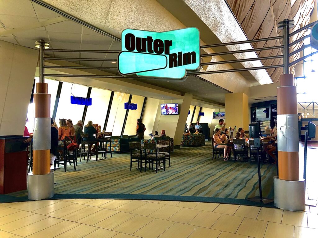 Outer Rim bar at Disney's Contemporary Resort - Monorail Bar Crawl