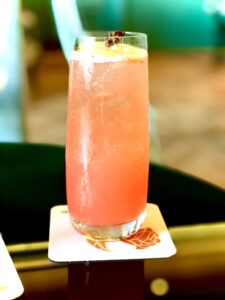Cocktail at Enchanted Rose at Disney's Grand Floridian Resort.