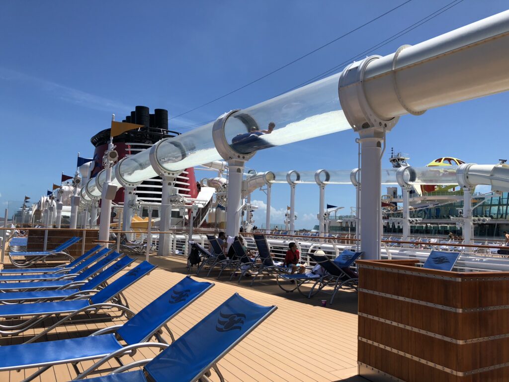 Disney Cruise Line AquaDuck water slide