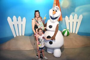 Olaf Meet and Greet at Disneyland