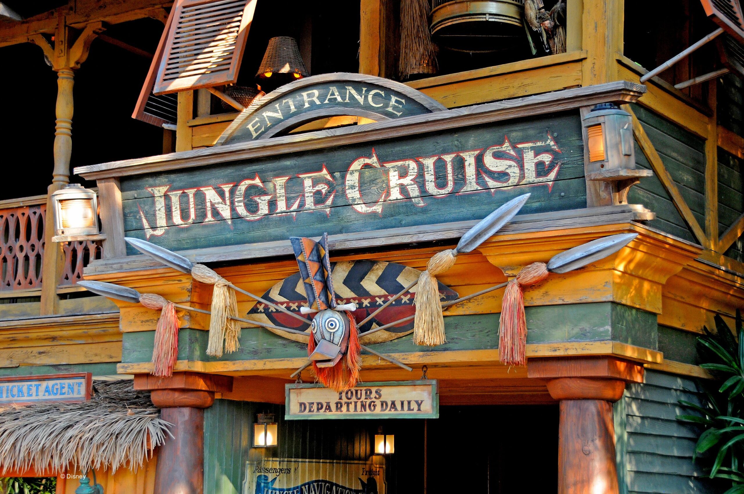 Jungle Cruise Entrance Sign - Disneyland