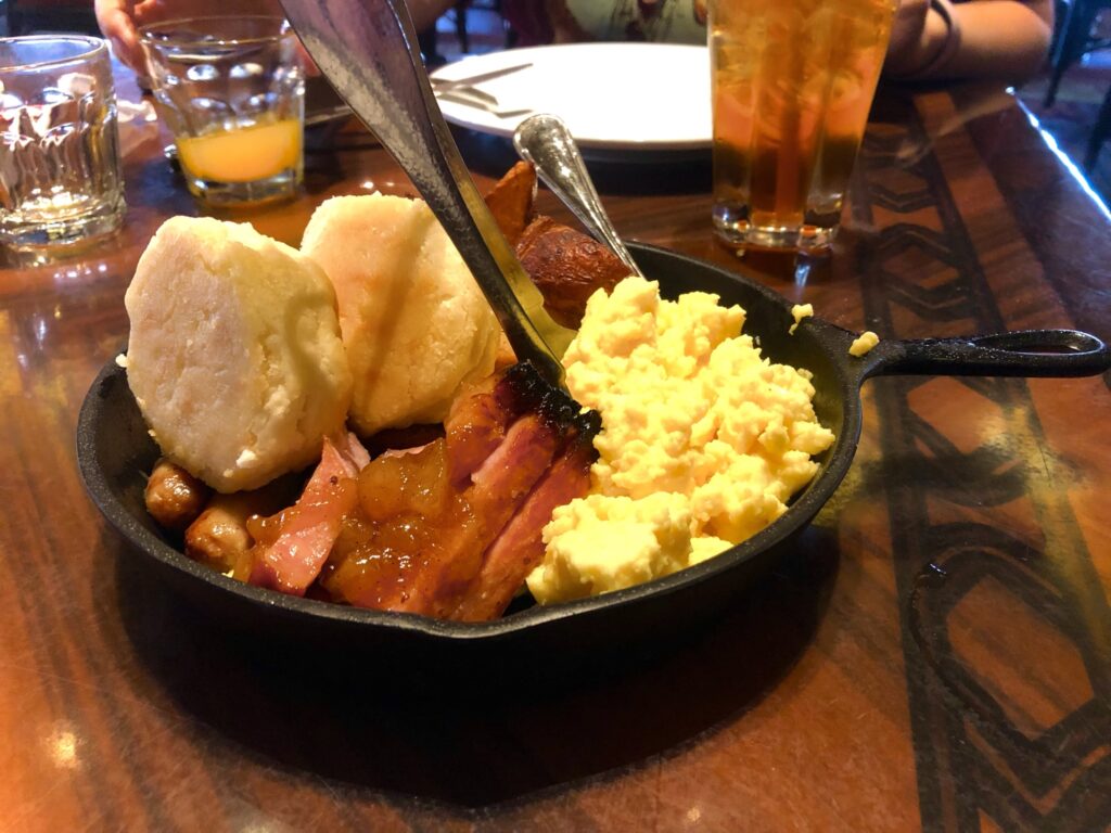 'Ohana breakfast skillet - Disney's Polynesian Resort