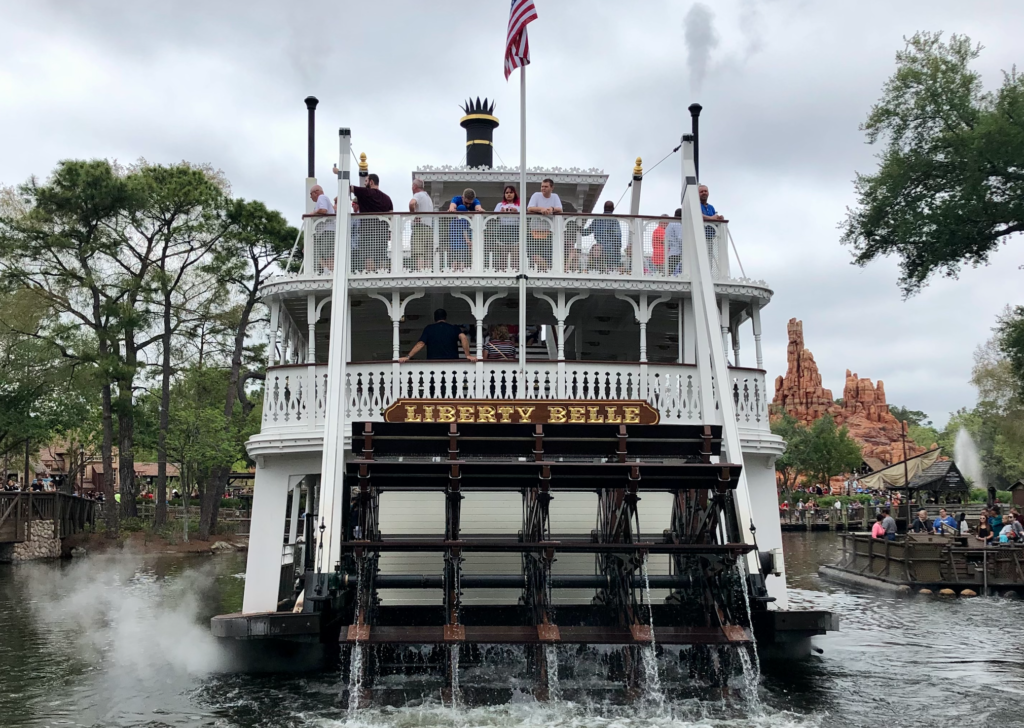 Liberty Belle boat at Disney's Magic Kingdom