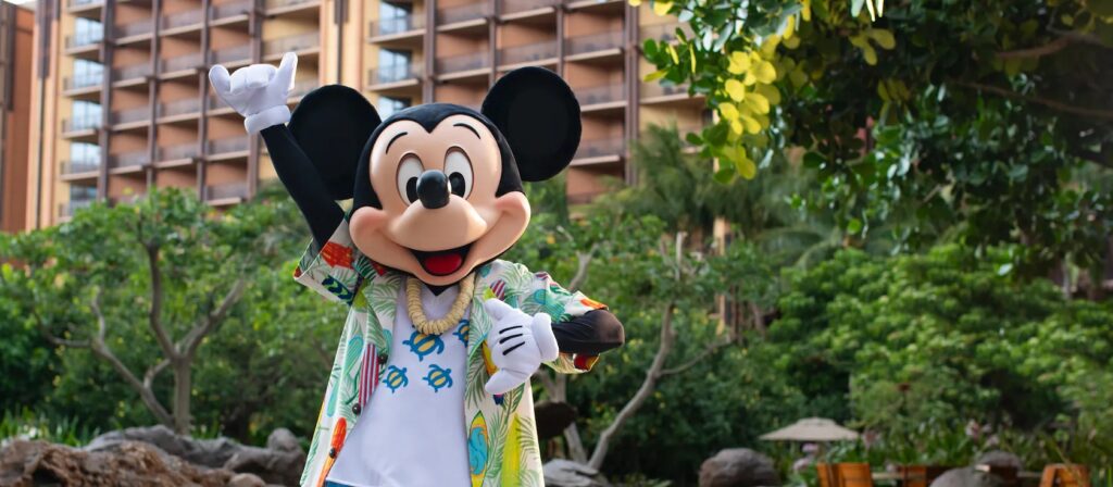 Conoce y saluda a los personajes especiales de Mickey en Disney's Aulani 