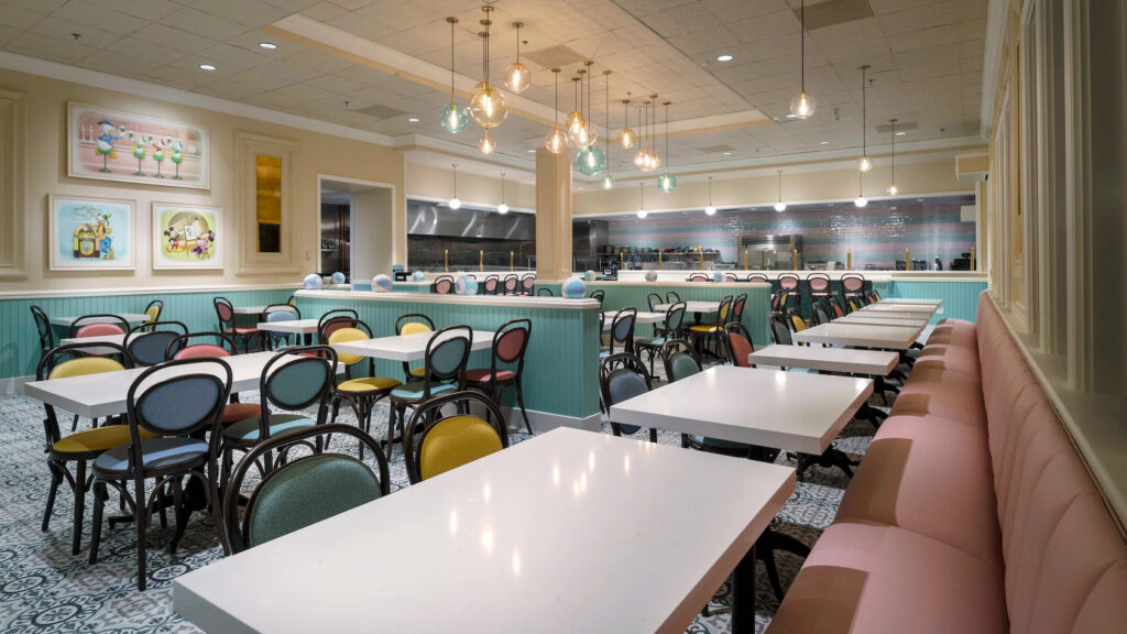 beaches & cream interior