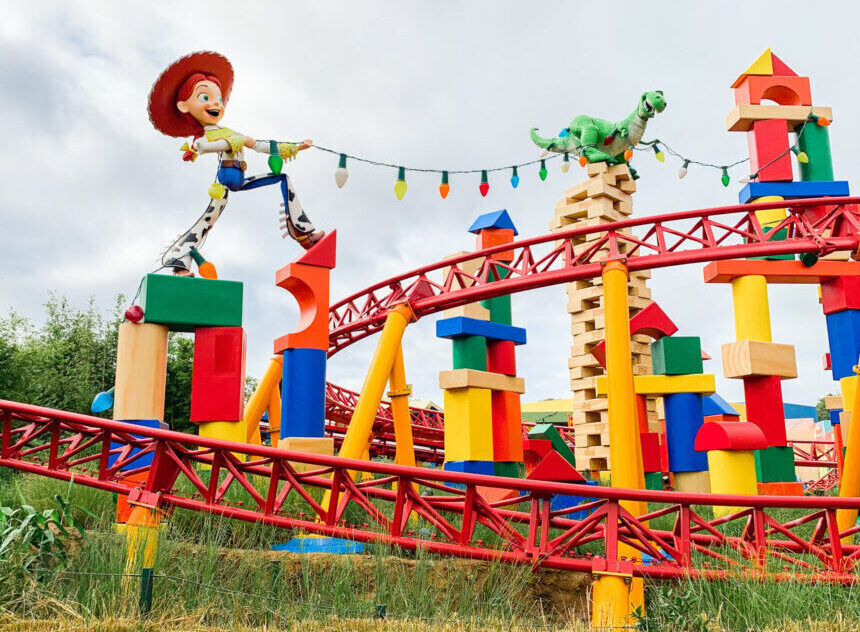 Atracción Slinky Dog Dash - Disney World