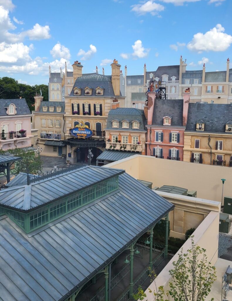 View of new Remy attraction - EPCOT