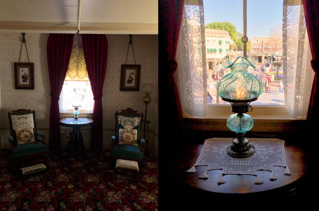 Inside Walt Disney's Apartment, Disneyland