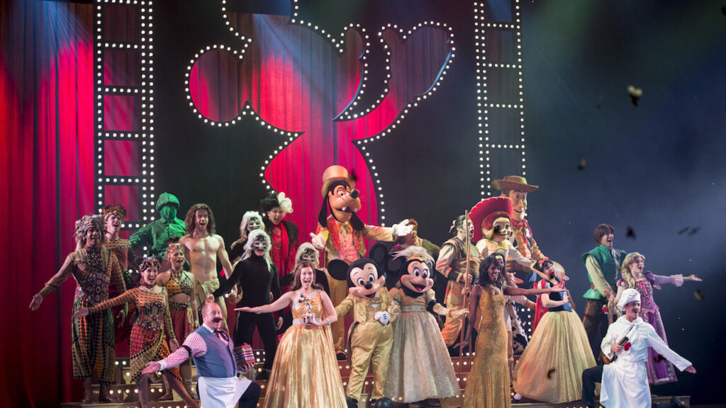 Disney Cruise line offers Broadway style entertainment