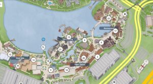 Mapa de Disney Springs 