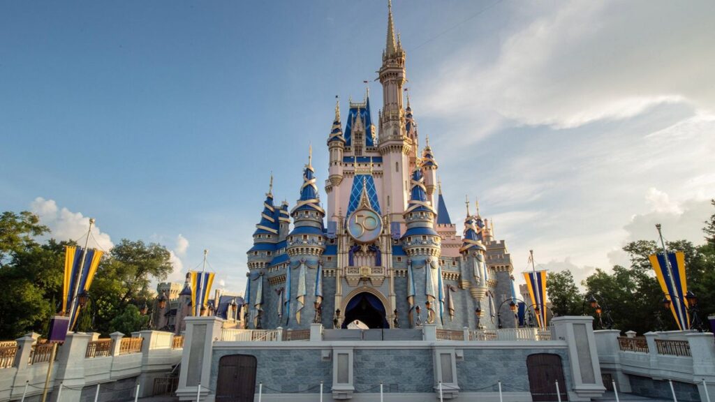 Castillo de Cenicienta en Walt Disney World 