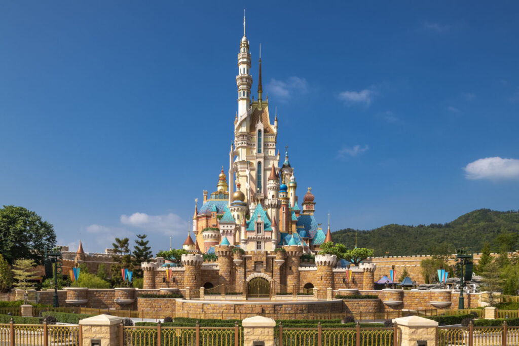 Castillo de Hong Kong Disneyland