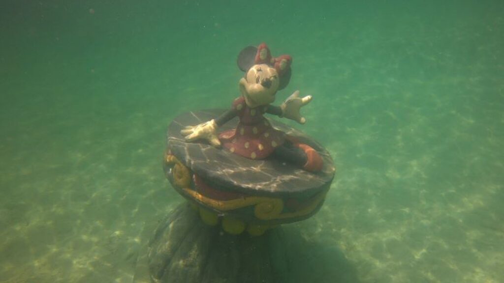 Minnie at Castaway Cay