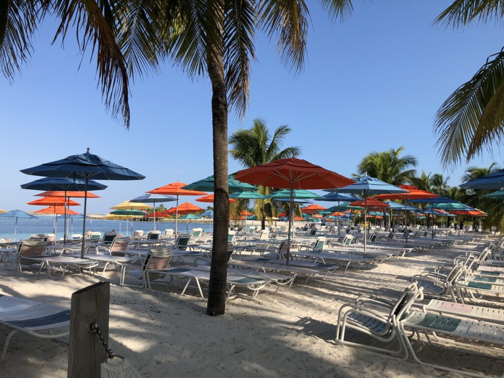 Castaway Cay beach 