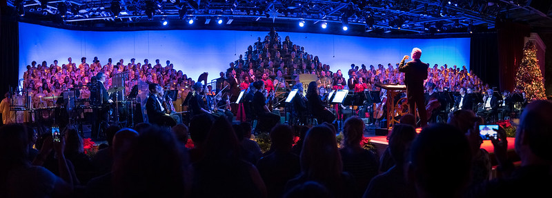 Choir at Candlelight Processional