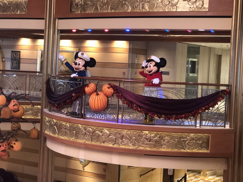 Mickey and Minnie on Disney Cruise