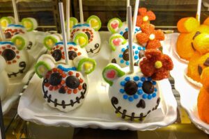 Manzanas de Halloween en Disney World