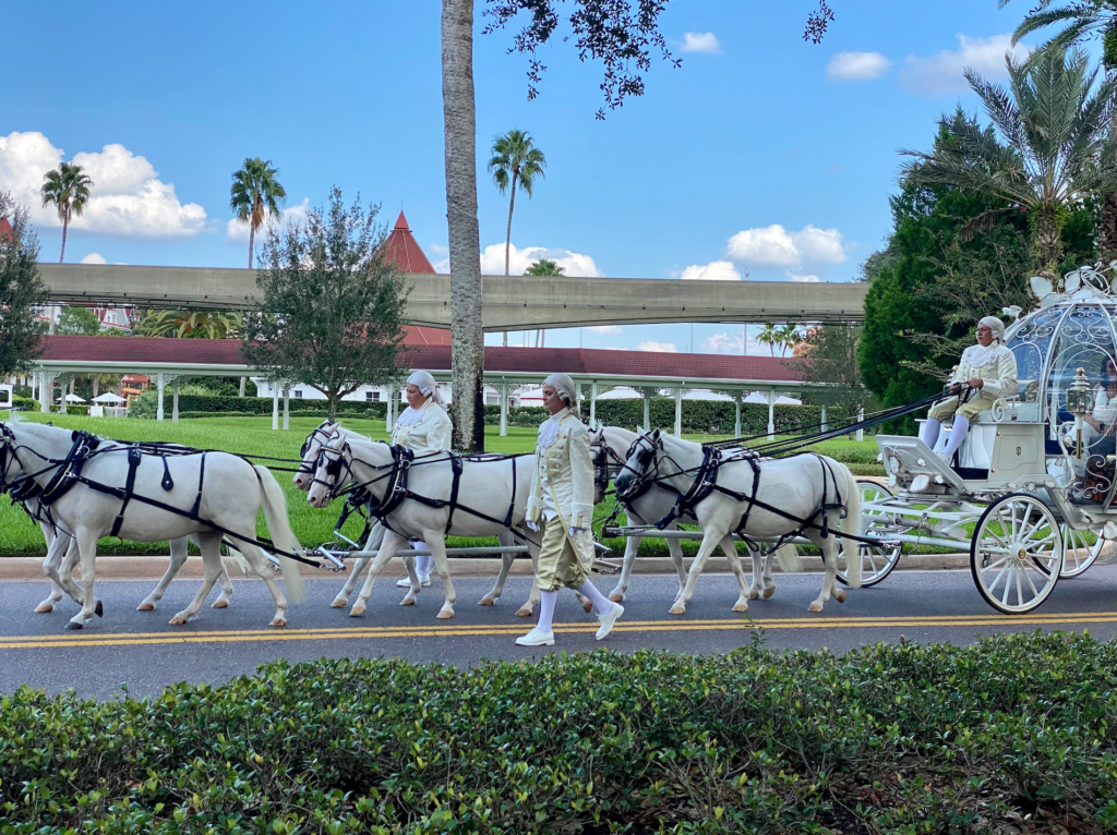 Carruaje de bodas en Walt Disney World