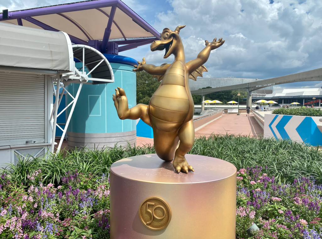 Figment Statue at Walt Disney World 