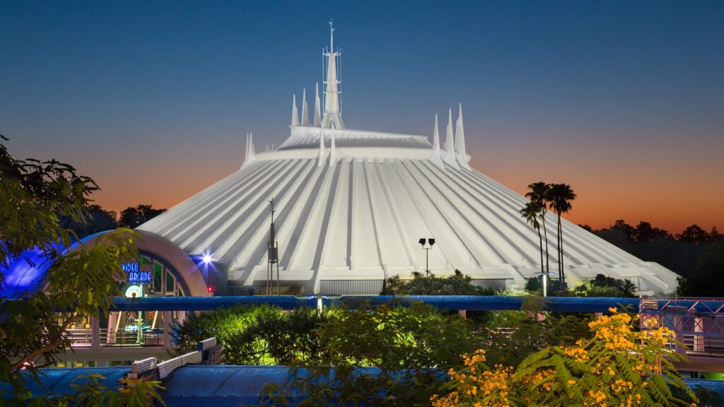 Disney World Space Mountain