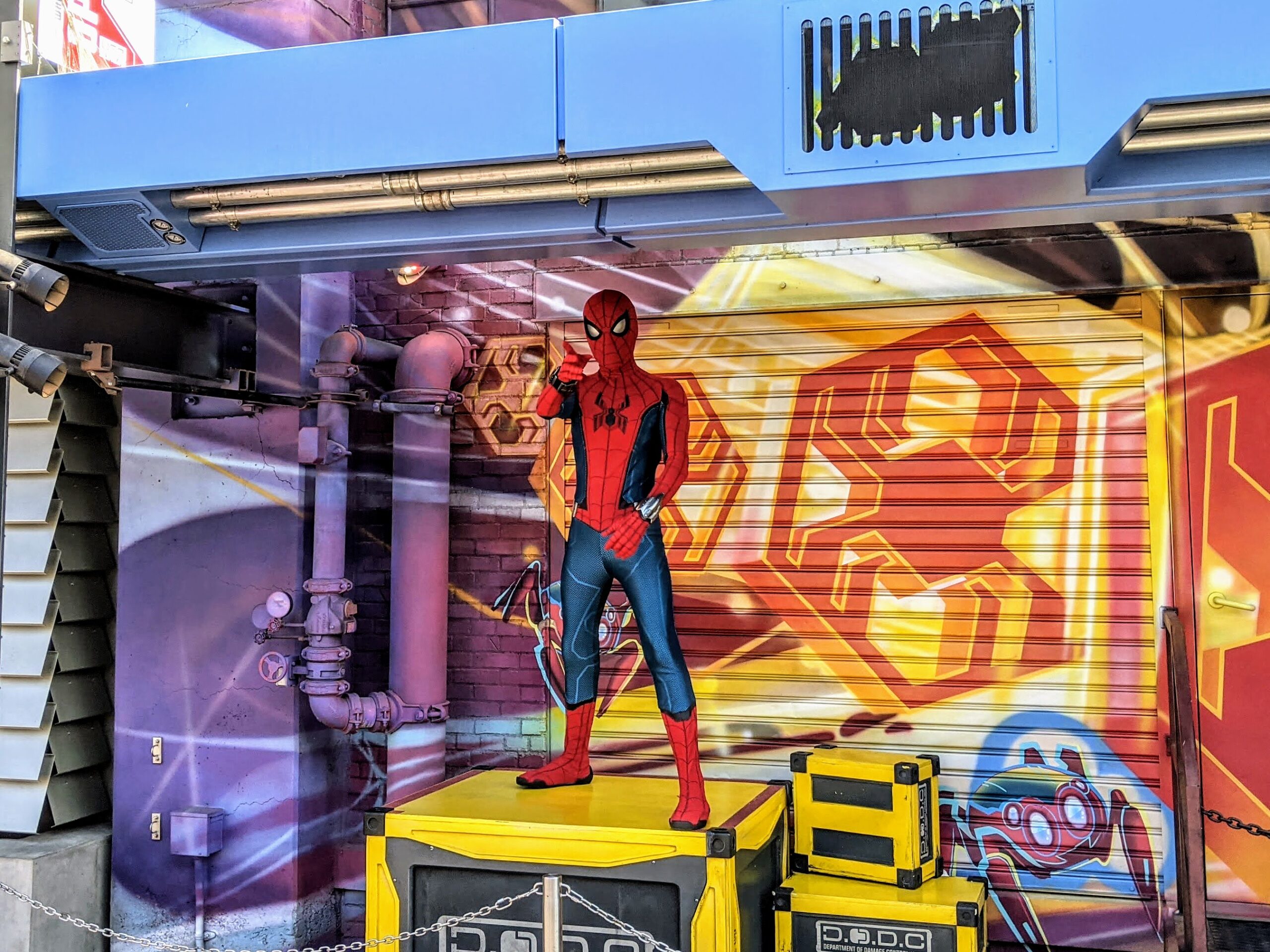 Spiderman Meet & Greet at California Adventure