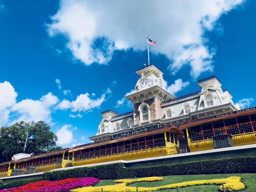 Magic Kingdom train station