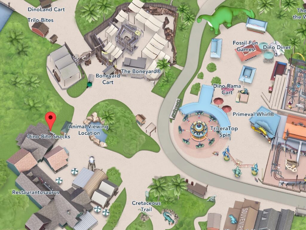 Where to Find Dino-Bite Snacks at Animal Kingdom