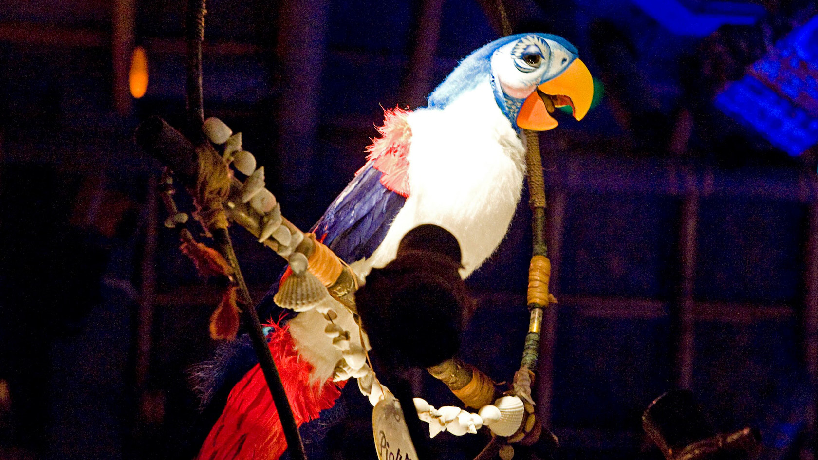 Tiki Room bird robot