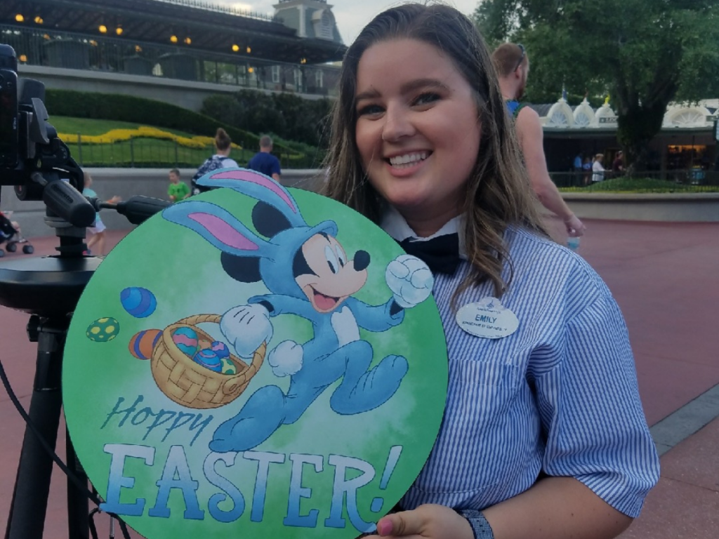 Disney PhotoPass Easter Sign